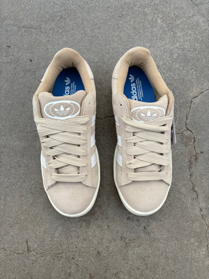 Adidas Campus Beige suela caramelo
